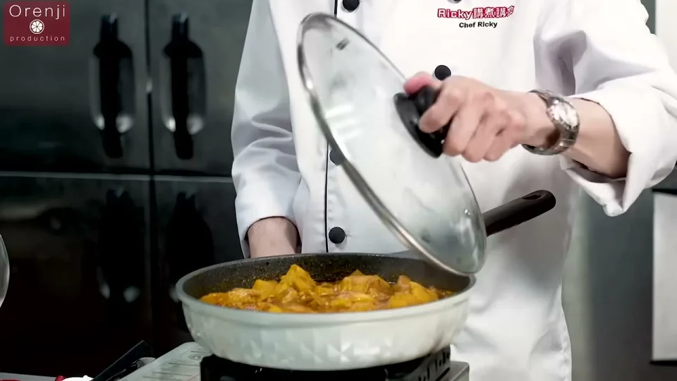 Reduce until the sauce coats a spoon