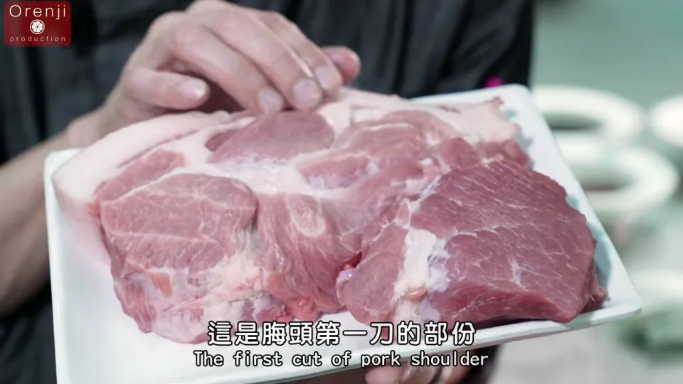 切出肥肉與切粒